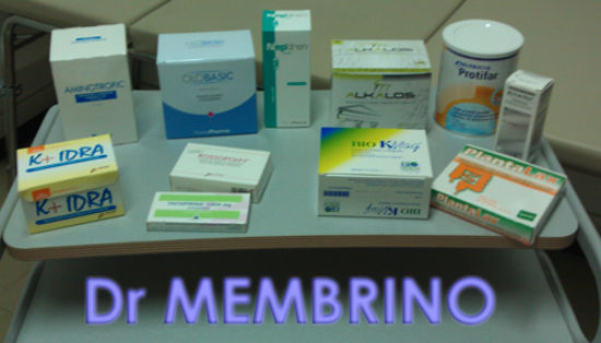 Dr Membrino Protifar Aminotrofic BioKmag Nepisond Nepidren Olobasic