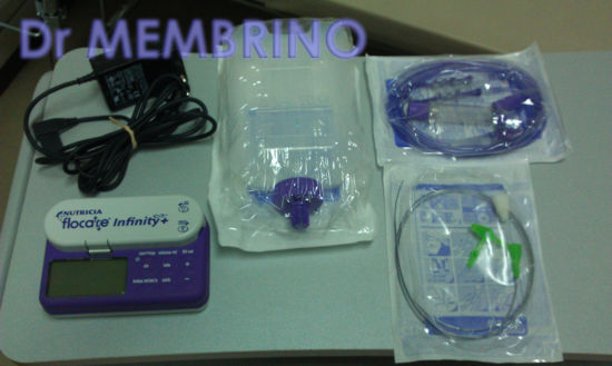 Dr Membrino Prodotti Nutricia NEC sondino deflussore sacca pompa flocare infinity